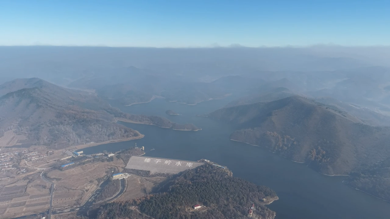 榛子嶺水庫“霧”入仙境